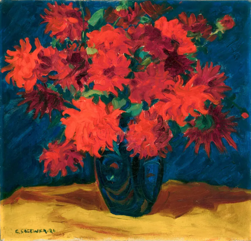 Sagewka, Ernst – Dahlien