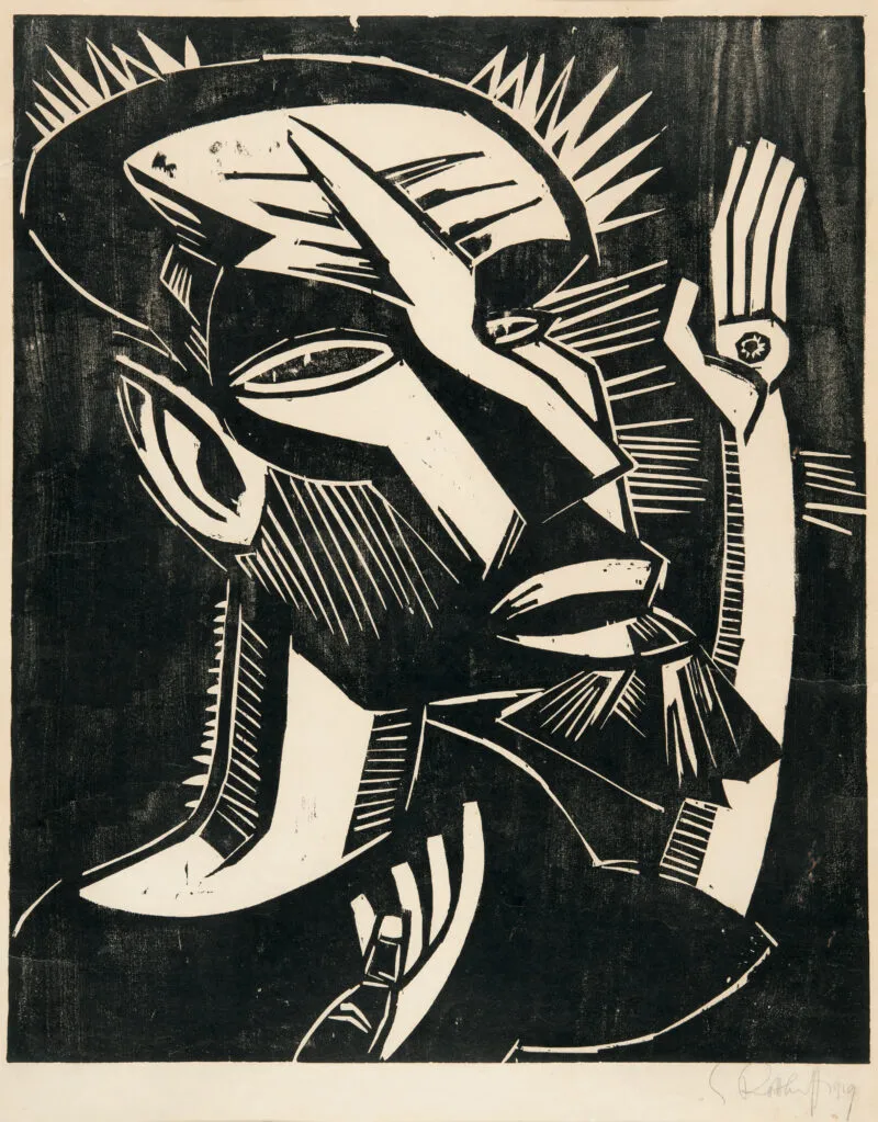 Schmidt-Rottluff, Karl – Heiliger Franziskus