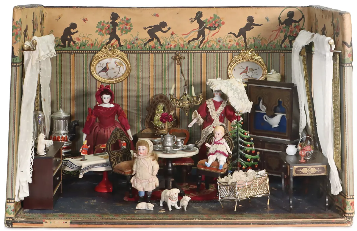 Maison de poupée, l: 45 cm