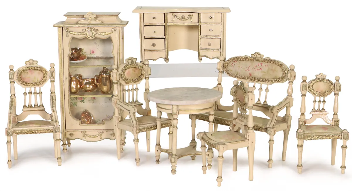Programme de mobilier de manufacture pour maison de poupée seigneuriale
