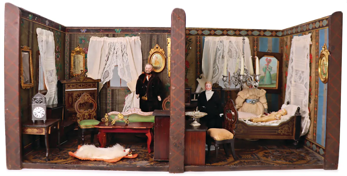 Domeček pro panenky, kolem 1880