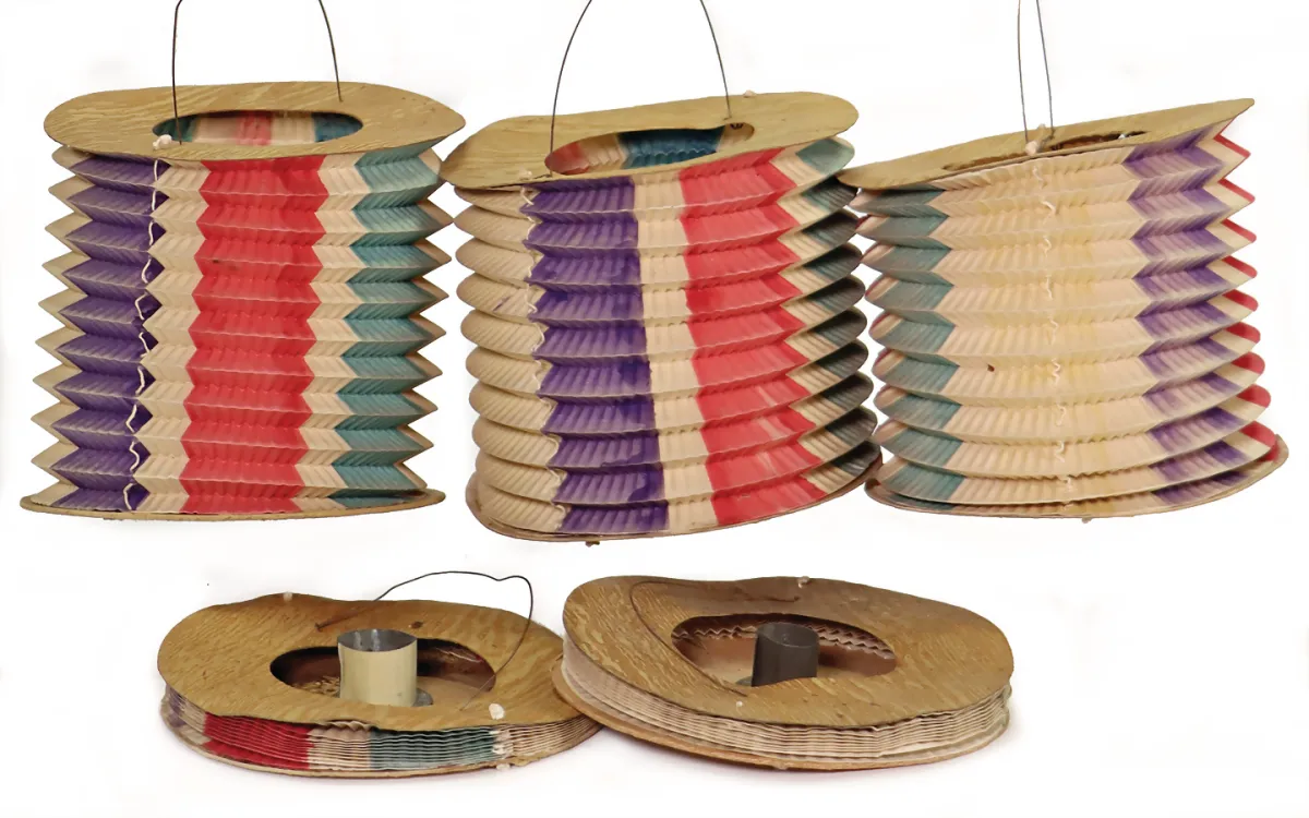 Lot de 5 lanternes
