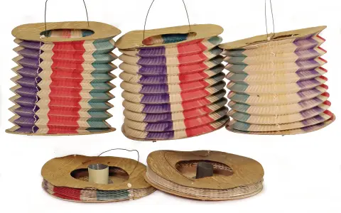 Lot de 5 lanternes