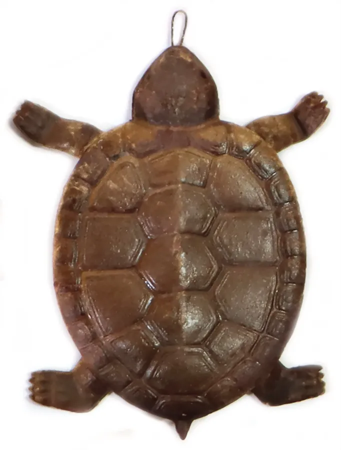 DRESDNER PAPPE – Tortue, 9 cm