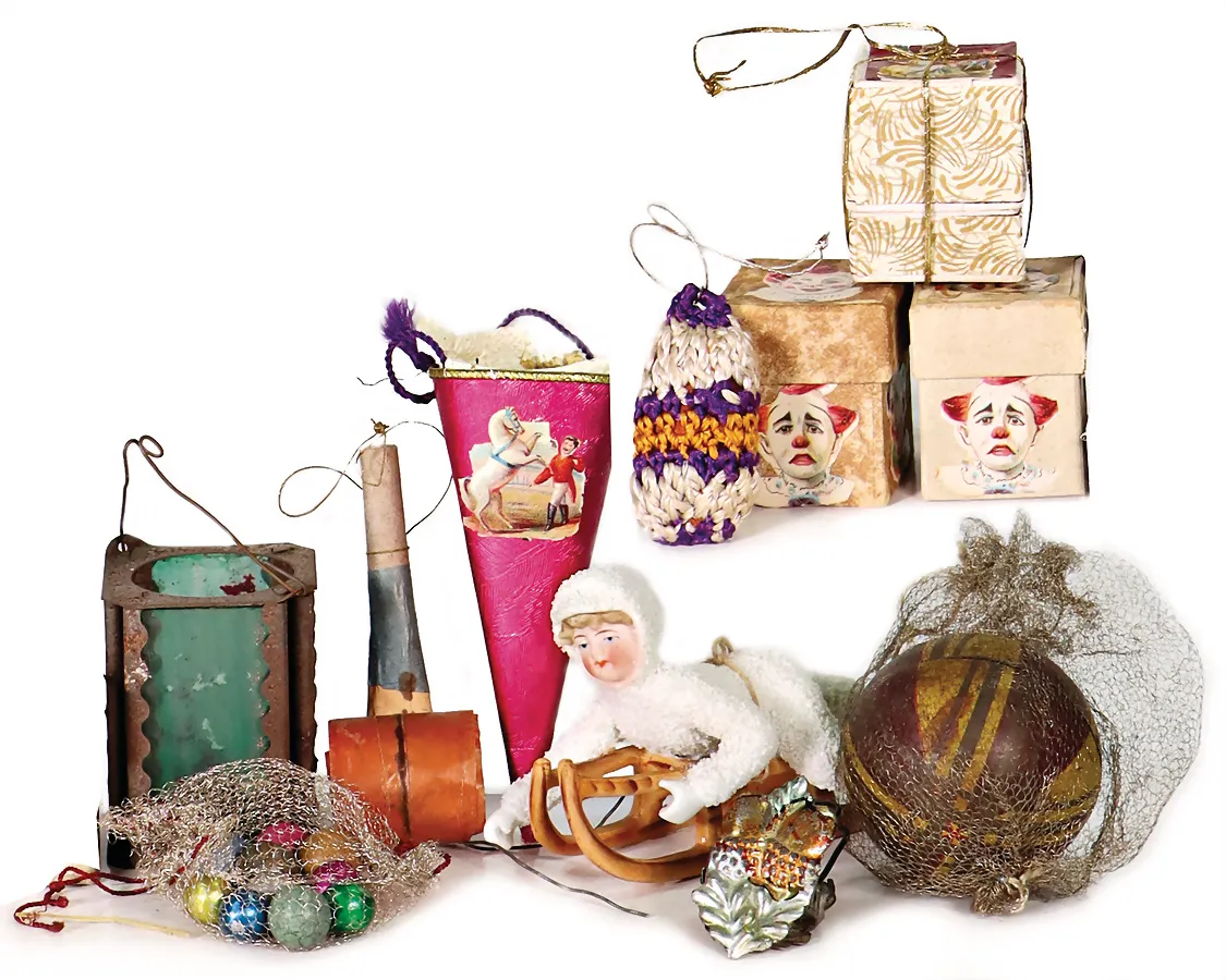 Lot de décorations de Noël