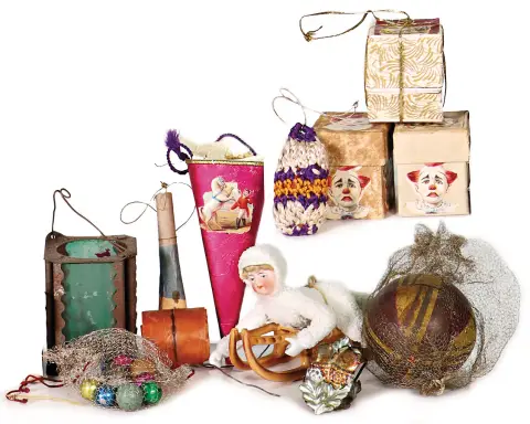 Lot de décorations de Noël