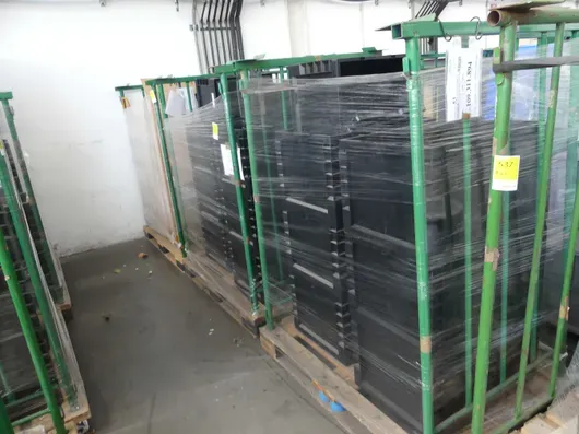 Partij opslagboxen, met 2x opslaggeleiders