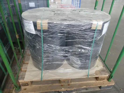 Konvolut PS Folien, Format 710 mm, 2300 my, mit Lagerrunge