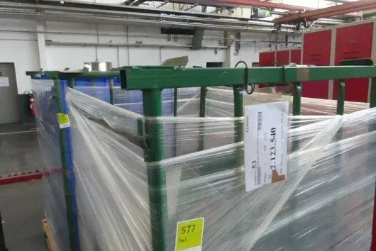 Konvolut Industriebedarf/Diverses, mit Lagerrunge