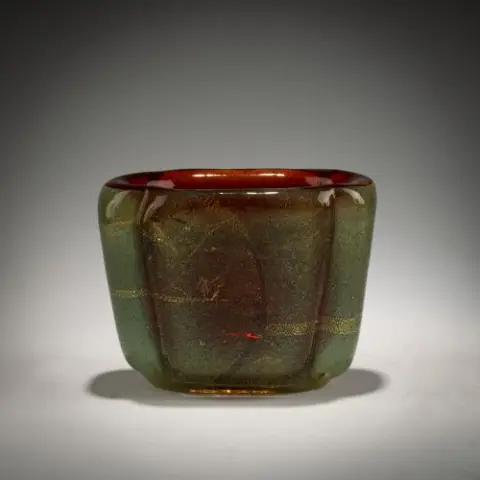 Carlo Scarpa – Vase 'Sommerso oro a bollicine', 1934-36