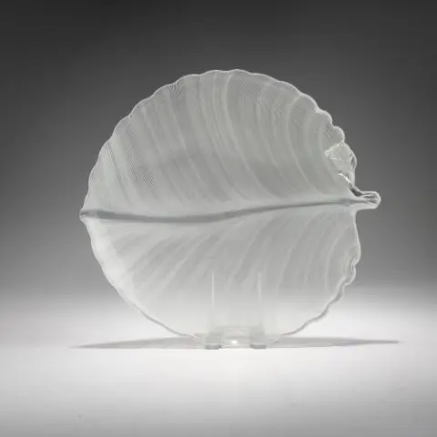 Tyra Lundgren – Coupe feuille 'Lattimo mezza filigrana', 1938