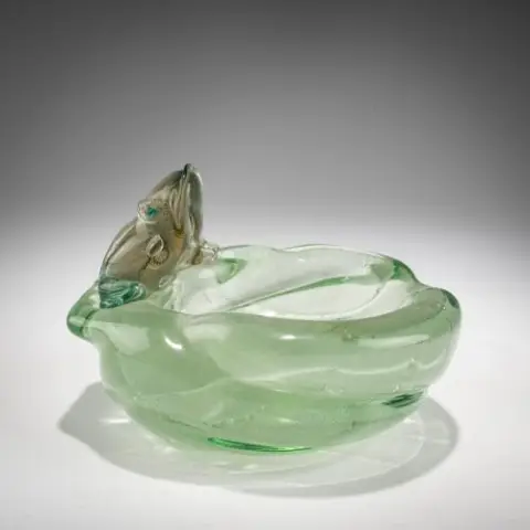 Luigi Scarpa Groce – Coupe avec grenouille, vers 1942
