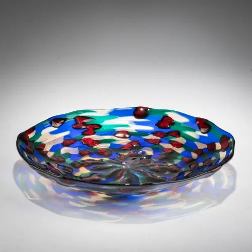 Fulvio Bianconi – Assiette 'Murrine', 1953-54