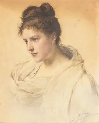 PASSINI, Ludwig Johann（1832年维也纳 - 1903年威尼斯）。女性肖像