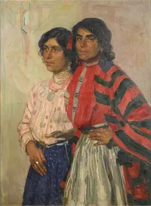 FIGGE, Hugo (1881 Berlin - 1956 samme sted). To sigøynerkvinner