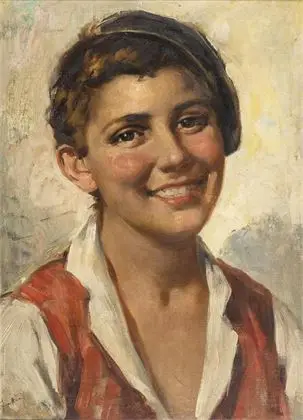 FRATTINI, Enrico (1890 - 1968). Portrett