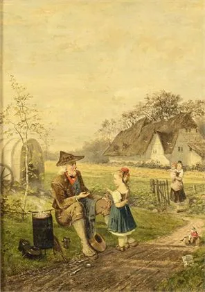 BEINKE, Fritz（1842 杜塞尔多夫 - 1907 同地）。小贩