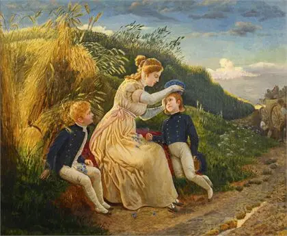 KOSTKA, Josef (1846 Ratibor - 1927 Berlin). Dronning Luise av Preussen og hennes sønner
