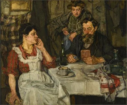 PÜTTNER, Walter（1871年莱比锡 - 1953年马克斯莱因城堡/巴特艾布灵）：“无消息”