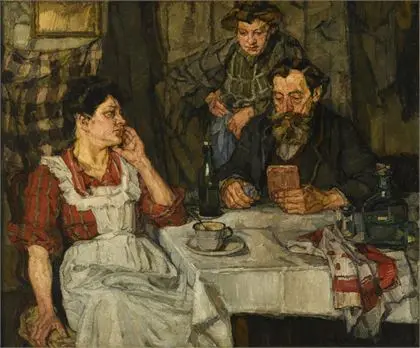PÜTTNER, Walter (1871 Leipzig - 1953 Schloss Maxlrain/Bad Aibling): "Uten melding"