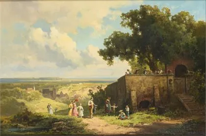 MORALT, Willy（1884 慕尼黑 - 1947 伦格里斯）。《Der Sommerkeller》