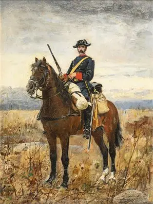 TRAINO, L.. Fransk soldat