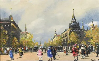 BERKES, Antal (1874 Budapest - 1938 sammesteds). Budapest