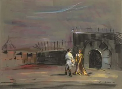 STURM-LINDNER, Else (1916 Dresden - 1988 smst.). Teaterscene