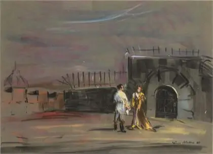 STURM-LINDNER, Else (1916 Dresden - 1988 smst.). Teaterscene
