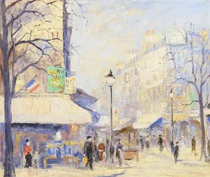 VAN, Jean le (* 1930). Gatescene i Paris
