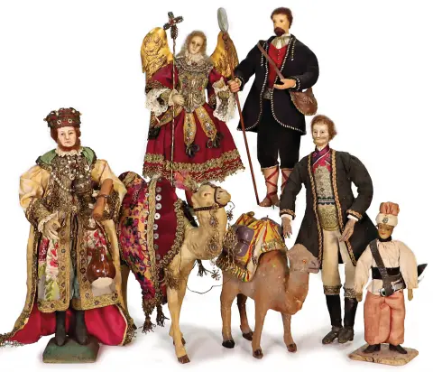 Konv. Krippenfiguren