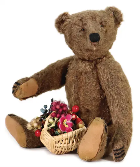 STEIFF – früher dunkelbrauner Steiff Teddybär