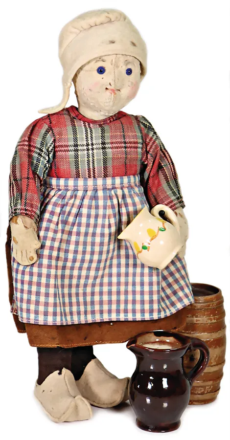 STEIFF – Hellen, Holländische Fischerin Filz-Figur