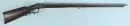 Percussionsflinte – Schaft Nussbaum (minimal beschädigt), geschnitzter Abzugsbügel aus Holz, achtkantiger Stahllauf, L= 137 cm, Anfang 19.…