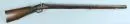 Percussionsflinte – Schaft Nussbaum, geschnitzter Abzugsbügel aus Holz, runder Stahllauf, L= 127 cm, Anfang 19. Jh.;