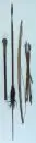 Objets tribaux africains, 9 pièces
