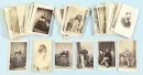 Fotographien, ca. 60 Stück – je ca. 9 x 6 cm, überwiegend deutscher Adel, vor 1900;