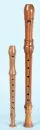Instruments de musique - Flûtes à bec, 2 pièces - Soprano et alto