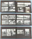 Cartes postales, env. 80 pièces – vues anciennes de Kempten, collées dans un album
