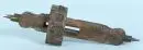 Compas de proportion – bois, pointes métalliques, L= 33 cm, probablement 18e s.