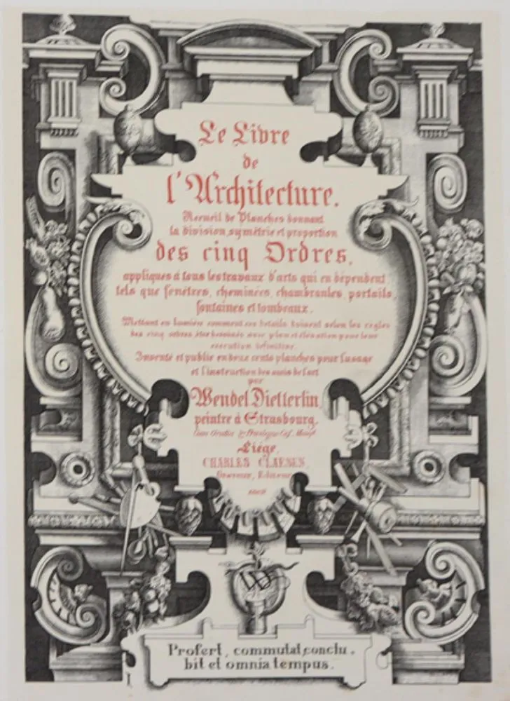 Dietterlin,W. – Le livre de l'architecture