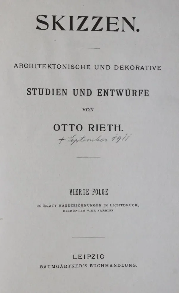Rieth,O. – Skizzen