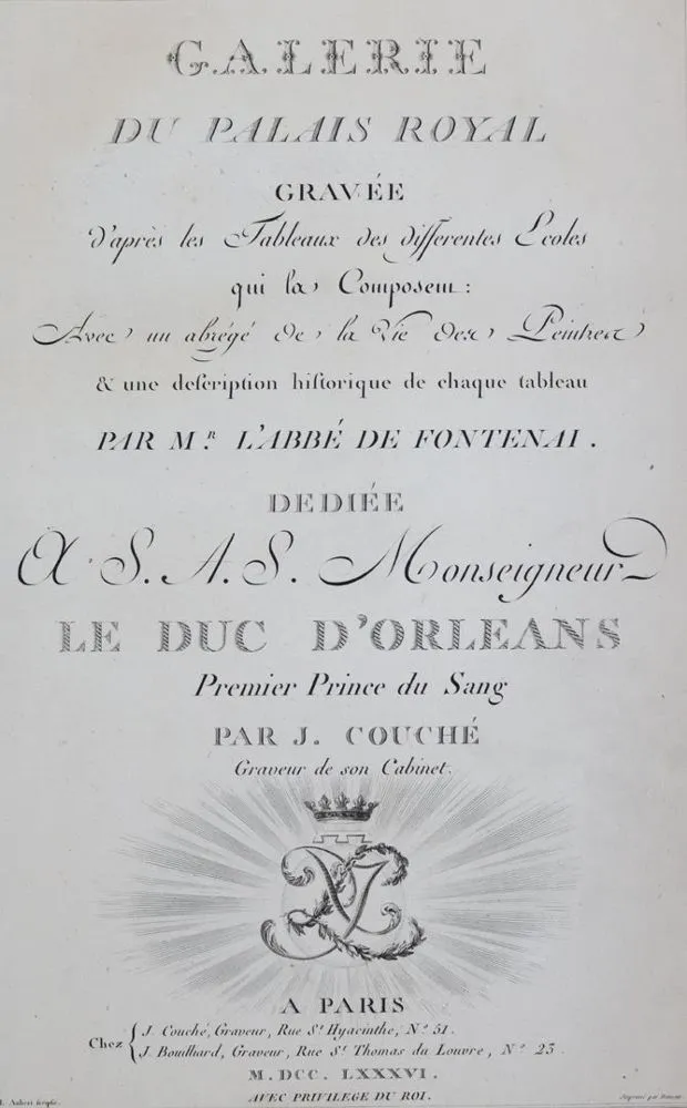 Couché,J. – Galerij van het Palais Royal