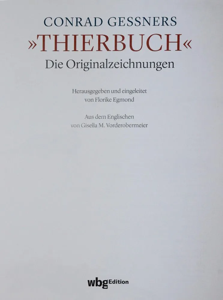 Gessner,C. – Vogelbuch