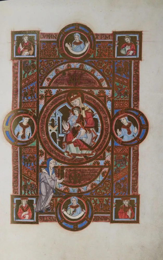 Codex Uta, Le. – Enluminure précoce de Ratisbonne parfaite