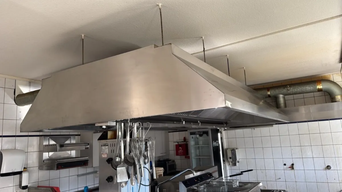 Hotte d'extraction en acier inoxydable (non testée)