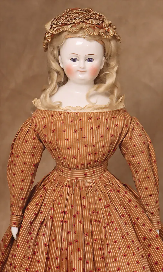 China Head, porcelaine émaillée