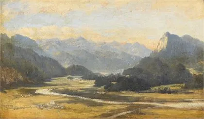 "Valea Innului la nord de Kufstein"