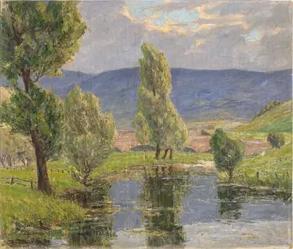 BLOCK, Emil (1884 Lipcse - 1966). "Rosenburg"