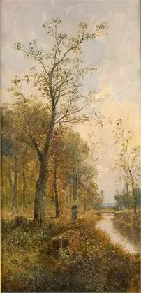 LATOUR, R. F.. Folyóparti táj